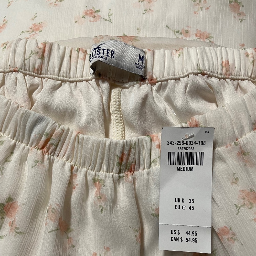 Hollister Cream Floral Maxi Skirt - Picture 3 of 6